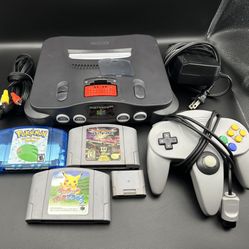 Region Unlocked N64 Bundle with Games!