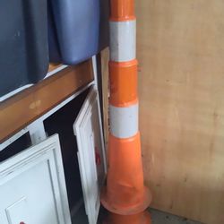  Looper Cones & Tubes TrafFix   ( 3 Heavy Duty Orange Cones - With Bottom pieces