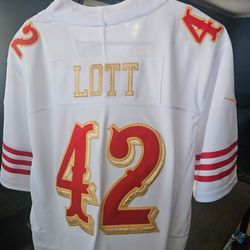 San Francisco 49ers Jersey #42 Lott