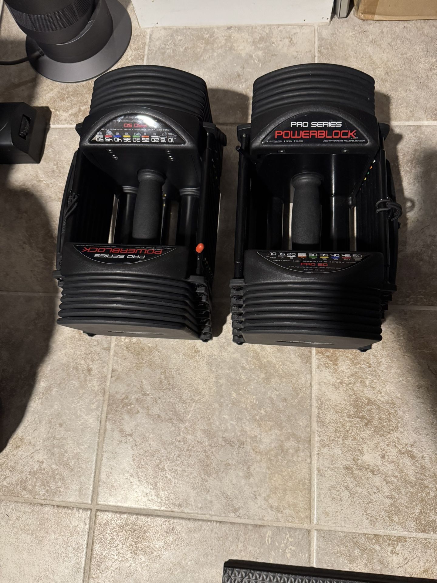 Power block Dumbbells