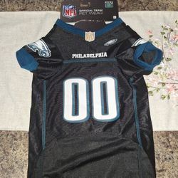 Sz L Philadelphia Eagles Dog Jersey LIKE NEW!