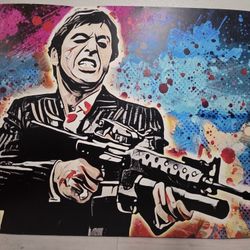 Scarface Painting