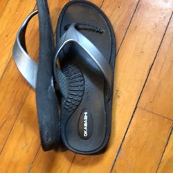 OKABASHI BLACK SANDALS