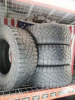 ⭐️ USED TIRES 325/65R18 GOODYEAR WRANGLER TERRITORY AT Ride Comfort-Focused All-Terrain Good on Highway,Snow LT325/65R18 On-Road All-Terrain