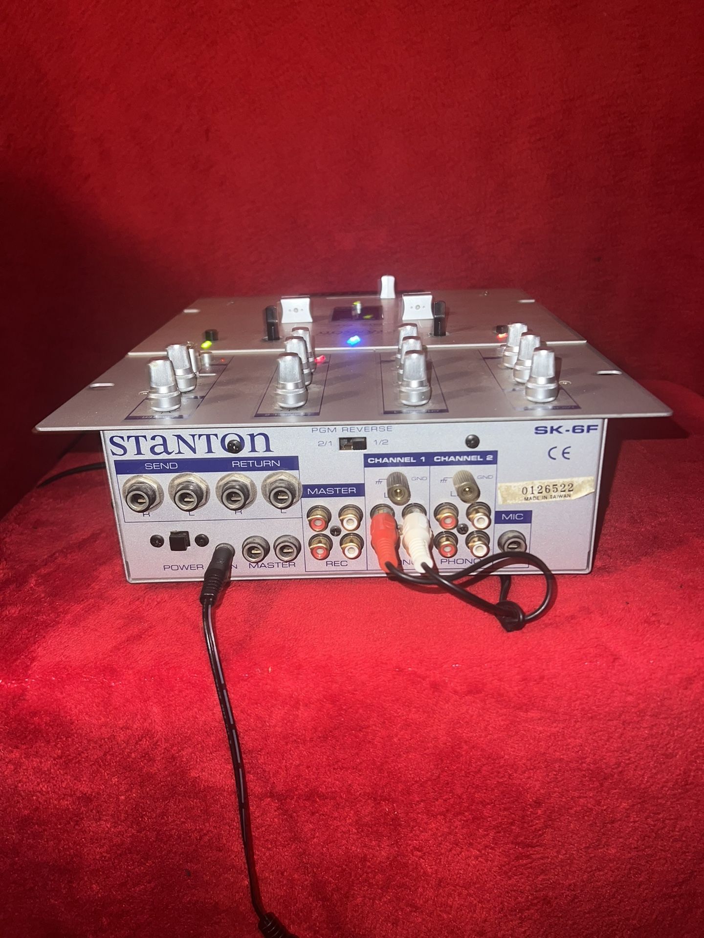 Stanton SK 6f /.DJ Battle Mixer Plus Power Cord for Sale in