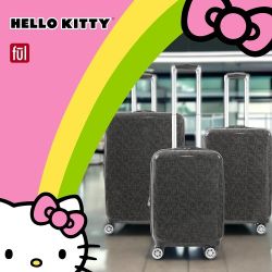 Hello Kitty Ful 21" Suitcase Luggage NEW