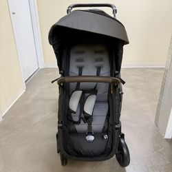 READ Baby Trend Morph Sit and Stand Single to Double Stroller Seat Bench Adjustable