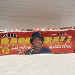 1989 Fleer Complete Baseball Set 