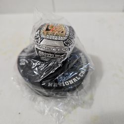 Fresno Grizzlies Triple A Baseball 2015 National Champions Ring Open Box New 