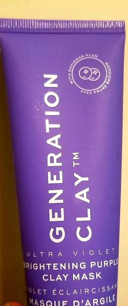 Generation purple clay face mask cream..3 oz..Brand New!
