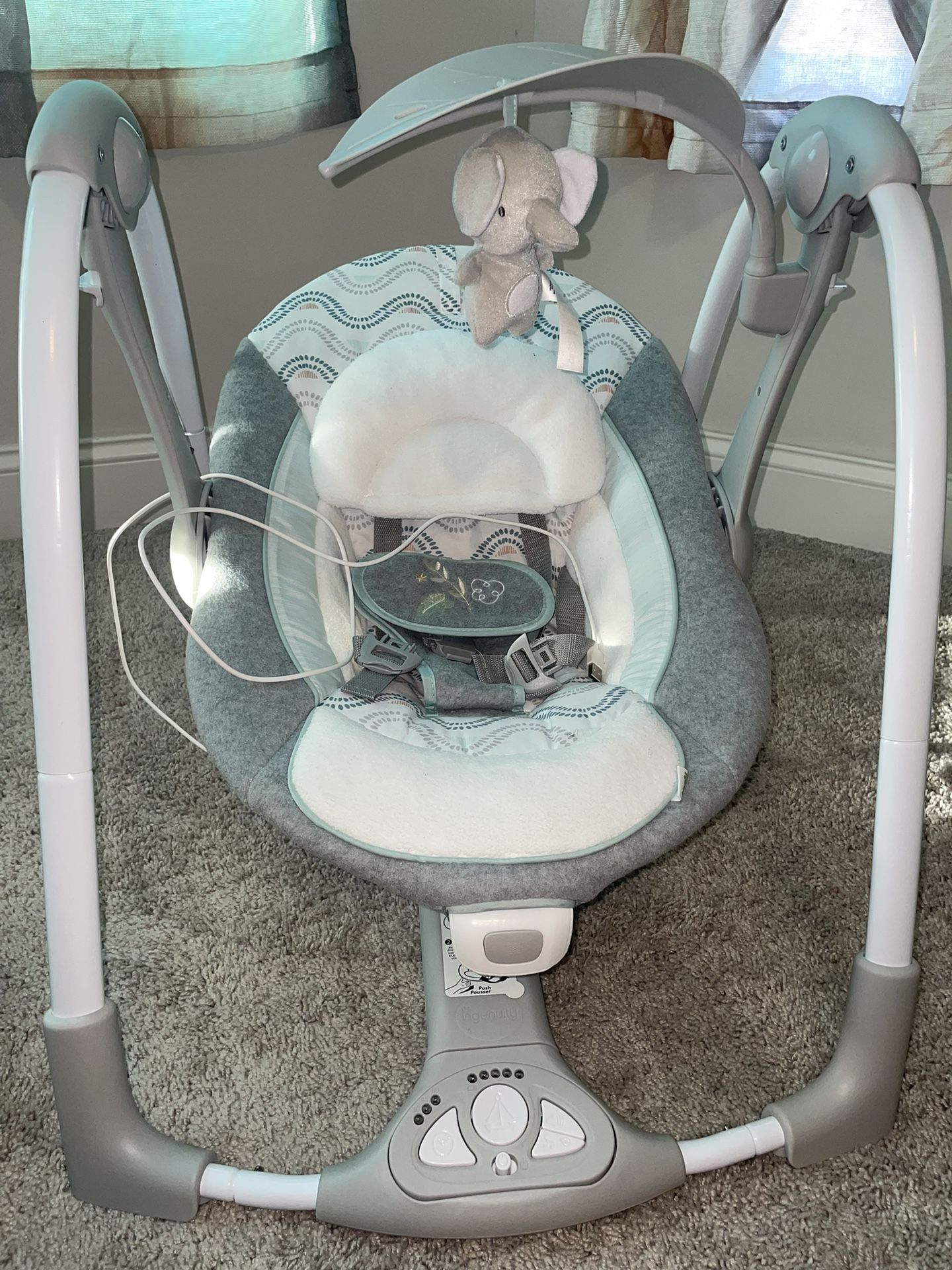 2-in-1 Portable Vibrating Swing