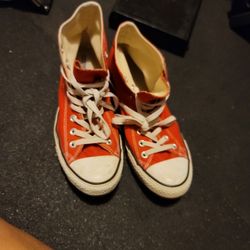 Red Converse All Star Size 9