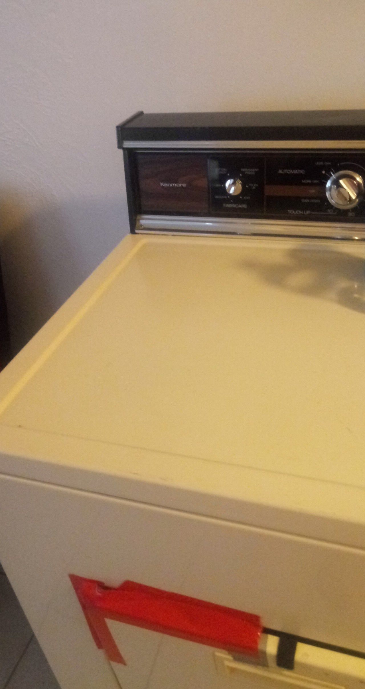 Washer dryer lettin both go for 60 lmk asap tryin to move they work great door dryer is missing screw i tsped it