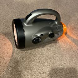 Missile Radio Light AM/FM Radio and Emergency Lantern