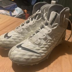 White Football Cleats