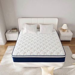 King Size 12” Memory Foam Mattress – Gel Plush Top – New in Box