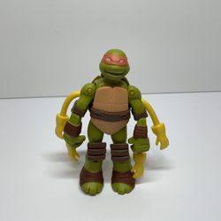 2013 Teenage Mutant Ninja Turtles Mikey Turflytle TMNT Loose Figure Michelangelo