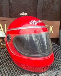 VTG 1980’s VETTER SNELL Racing Motorcycle Helmet  Full Face USA RETRO