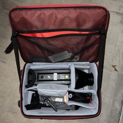 Aputure 600d Pro W/ F10 Fresnel And Barndoors