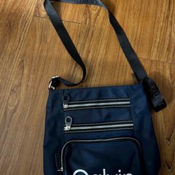 Excellent Condition Dark Blue Navy  C K  Bag for Unisex
