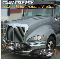 2008-2015 International Prostar Headlights Halogen type
