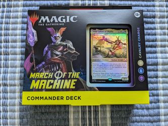 cavalry charge mtg commander deck March of the Machine sided token MTG March Of The Machine: