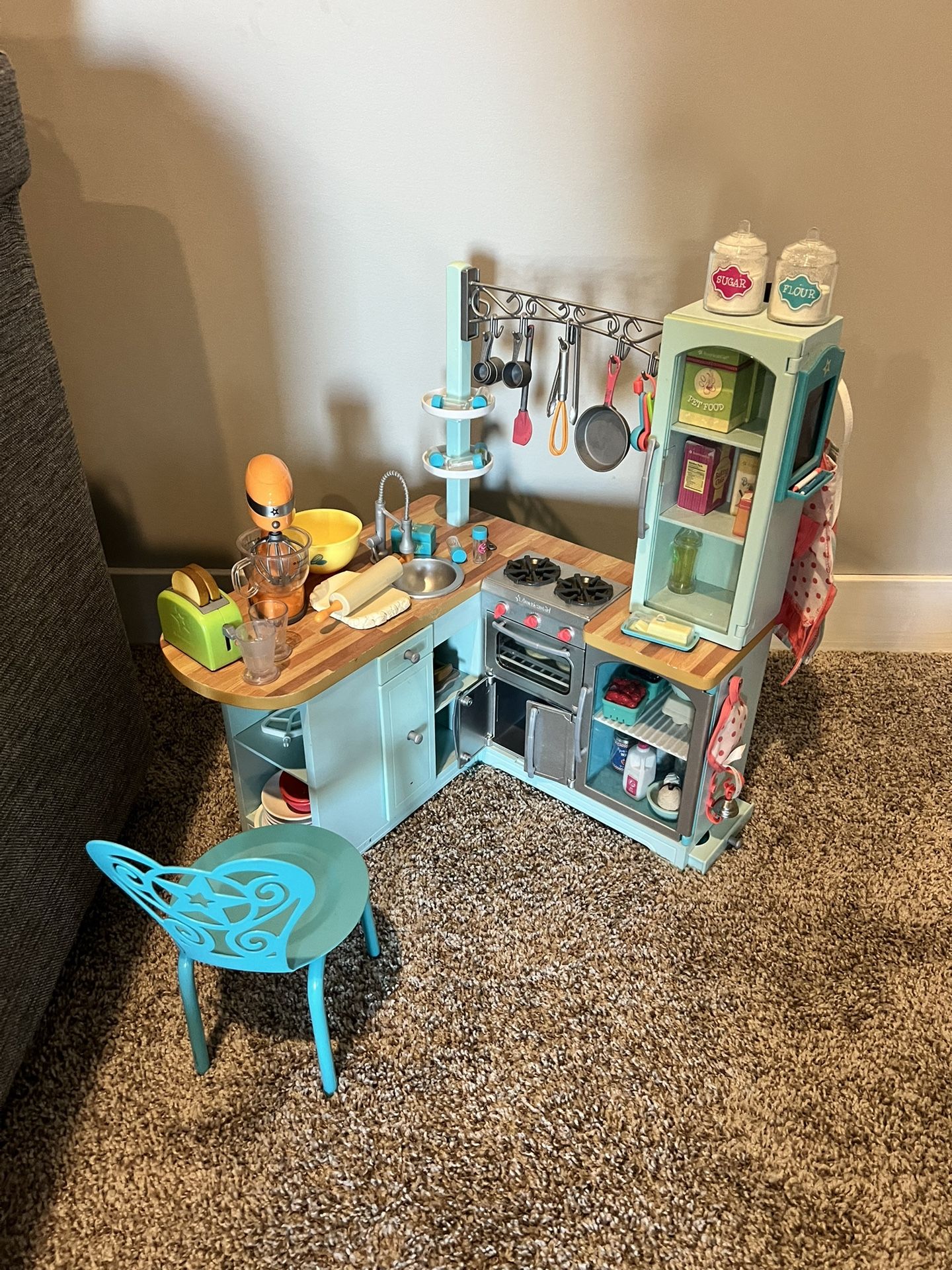 American Girl kitchen