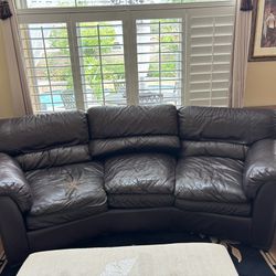 Arizona Leather Couch 