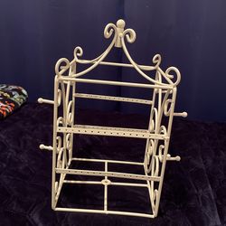 Metal Jewelry Holder 12” tall