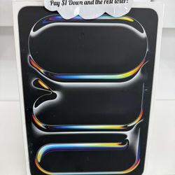 Apple IPad Pro 11 Inch Oled M4 Tablet - Pay $1 To Take It Home Today and pay the rest later.
