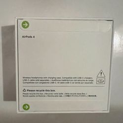 Apple AirPods 4–brand New