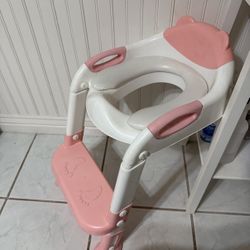 Potty Trading Toilet Seat With Ladder
