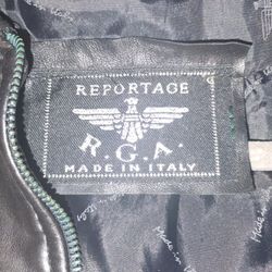 R.G.A. LEATHER JACKET