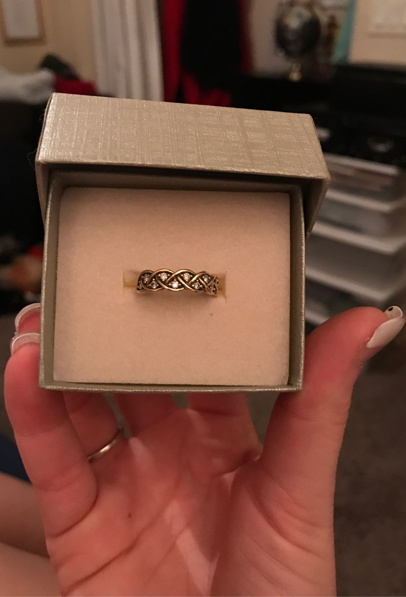 Wedding band or promise ring