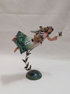 Metal fairy figurine