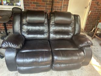 Free Reclining theater sofa!!!! Must go asap!!!