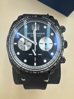 Spinnaker Hull Stainless Steel 42mm Japanese Quartz Wristwatch SP-5068-08 NM Condition