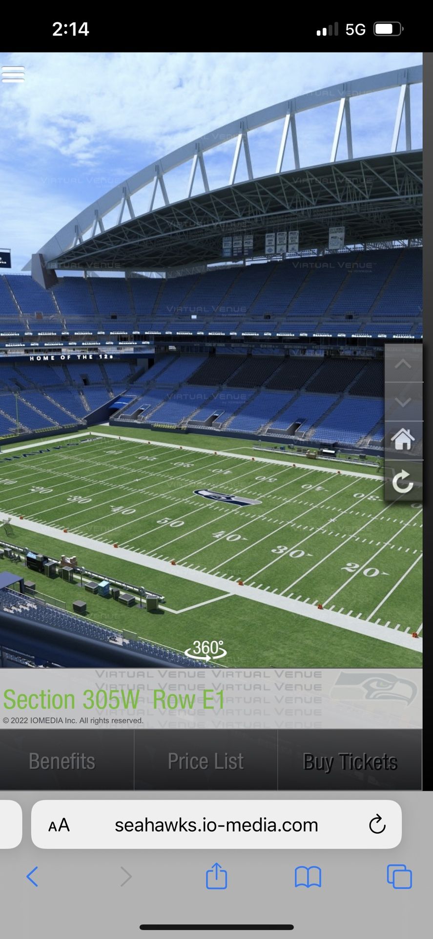 Seahawks Vs Panthers Tickets