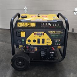 Champion Dual Fuel Generator 