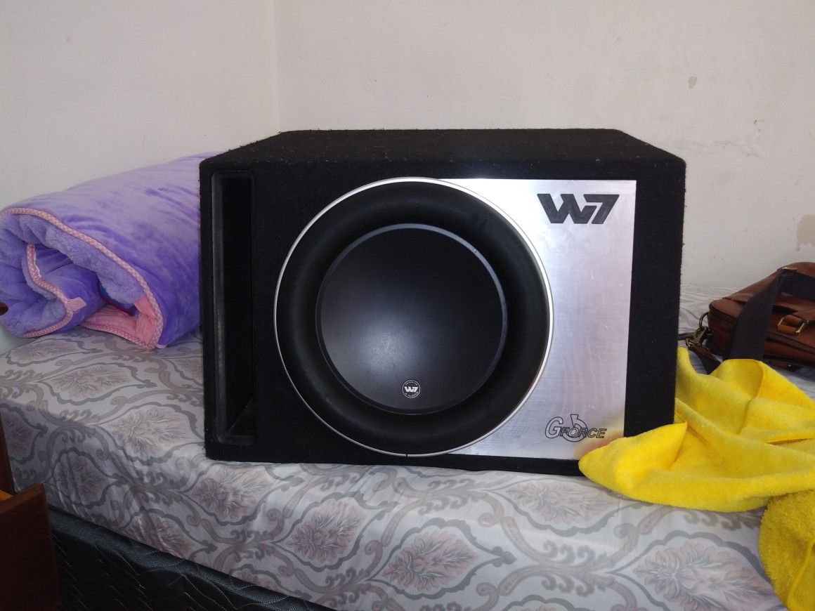 12 inches JL audio W7 subwoofer