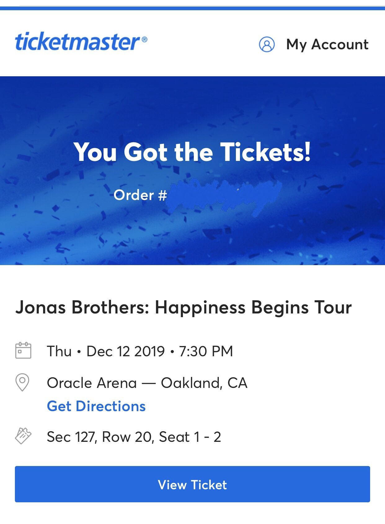 Jonas Brothers Happiness Begins Tickets in Oakland!