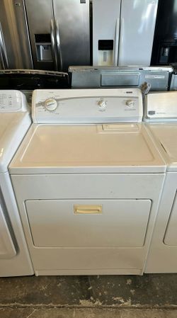 White Maytag Electric Dryer Large Capacity