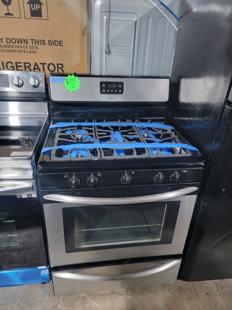 Frigidaire 5-burners Gas Stove Stainless Steel Working Perfectly 4-months Warranty 