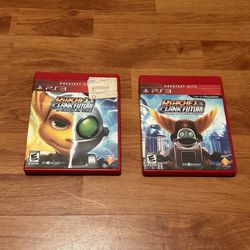 Ratchet & Clank A Crack In Time and Tools Of Destruction PS3 (Tested/Working)