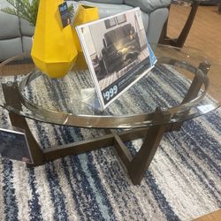 Set Of 3 Glass Coffee Tables
