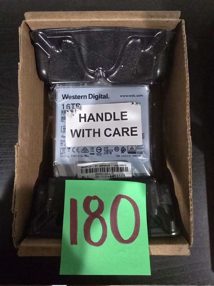 16TB HARDDRIVE