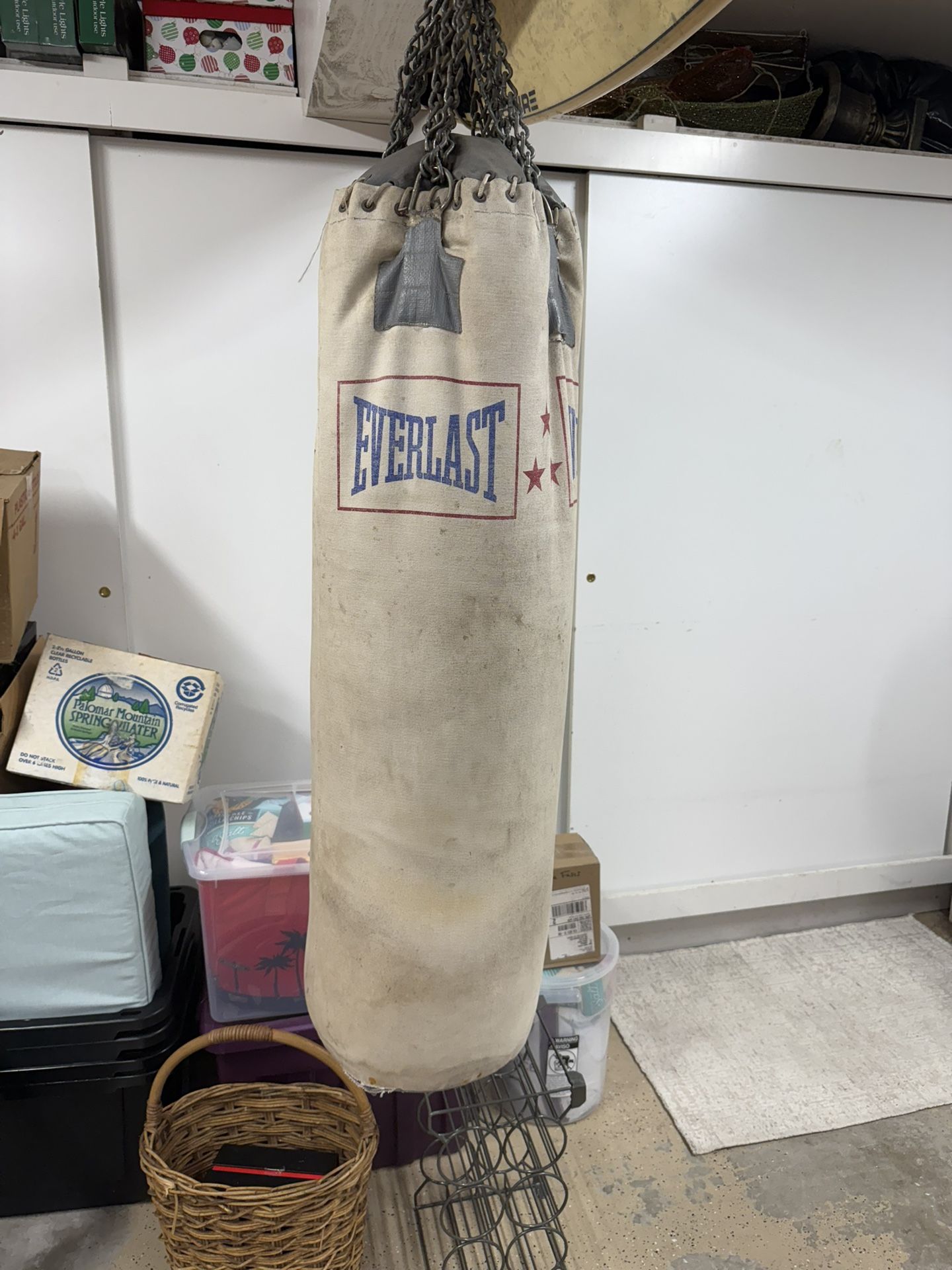 Vintage Everlast Punching Bag