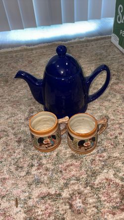 Teapot And Teacups