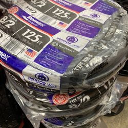 New Romex Wire 8/2 125 Ft $230 Each One 