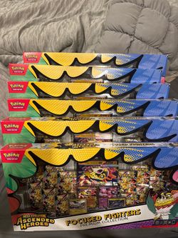 Ascended heroes focused fighters Pokémon